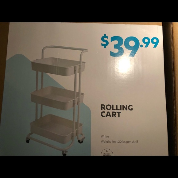 Rolling cart - Picture 1 of 2